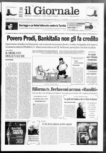 Il giornale : quotidiano del mattino